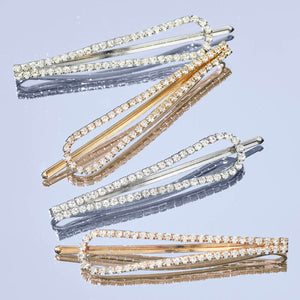 kitsch-metal-rhinestone-drop-bobby-pins-4er-set-gold-silber image 8
