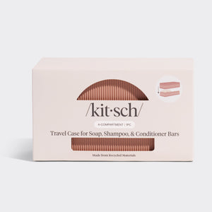 kitsch-4-compartment-travel-case-reise-organizer-terracotta image 3