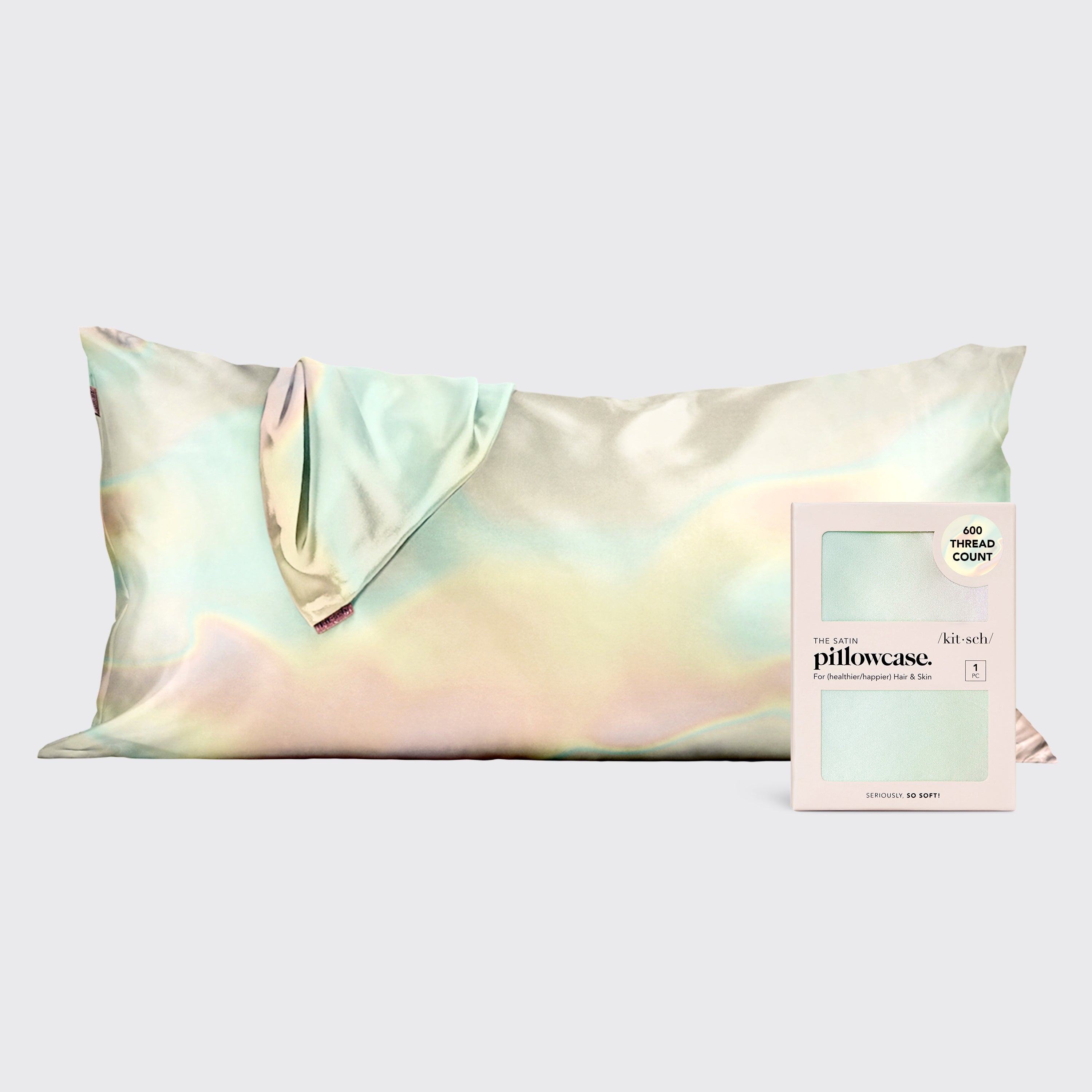 kitsch-satin-kissenbezug-aura-4er-pack-king-91x48-cm-mit-rei-verschluss image 2