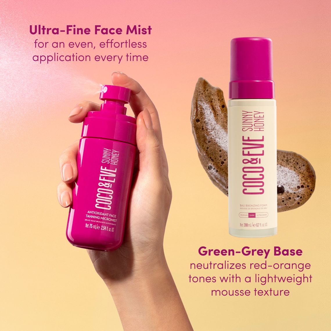 coco-eve-base-to-face-set-bali-bronzing-foam-antioxidant-face-tanning-mist image 5