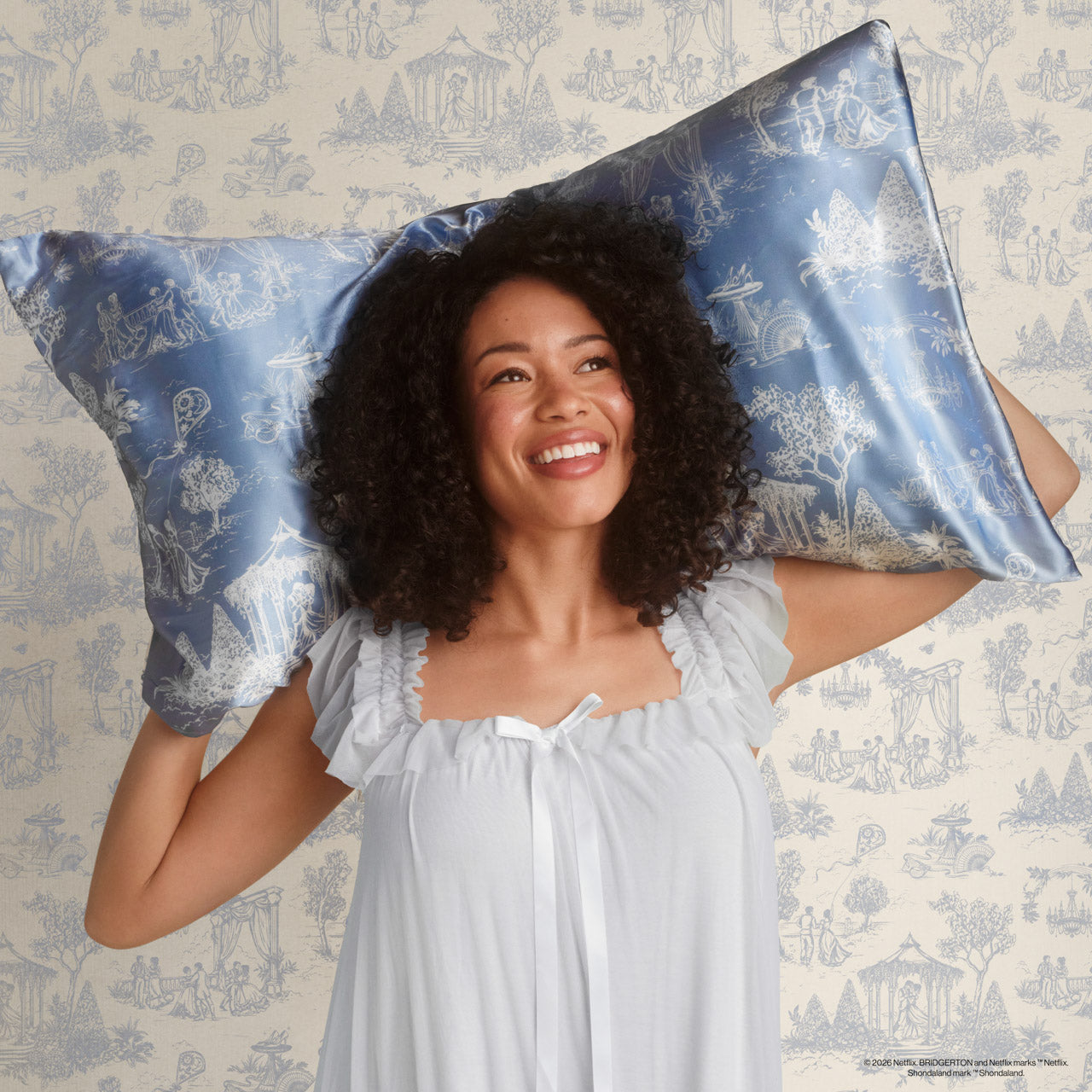 kitsch-bridgerton-satin-kopfkissenbezug-garden-toile-king-91x48-cm-1-st-ck image 5