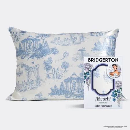 kitsch-bridgerton-satin-kissenbezug-garden-toile-2er-pack image 1