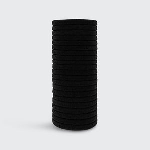 kitsch-black-elastic-haargummis-20er-set-aus-recycling-nylon image 8