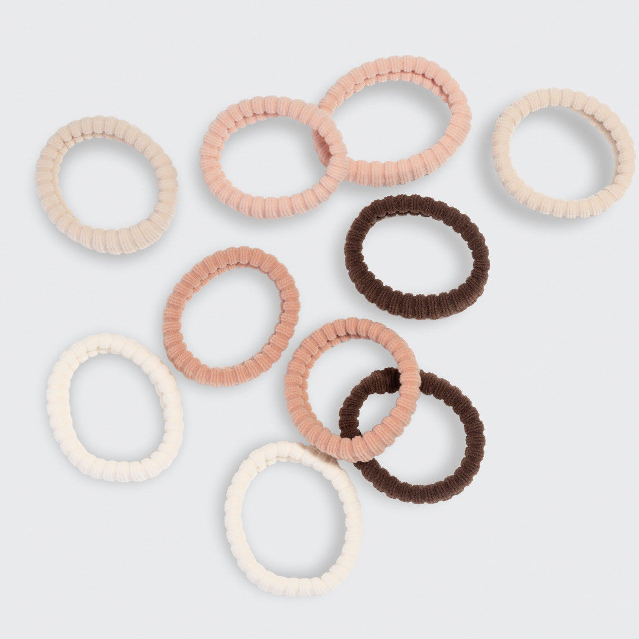 kitsch-blush-ribbed-haargummis-gerippt-no-slip-in-rosa image 4