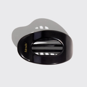 kitsch-black-flat-cloud-clip-large-flache-haarspange-schwarz-gro image 8
