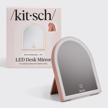 kitsch-terracotta-arch-desk-mirror-led-schminkspiegel image 1