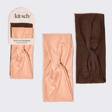 kitsch-rosewood-breite-twist-haarb-nder-2er-set image 1
