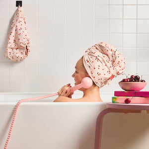 kitsch-cherry-print-xl-hair-towel-wrap-mikrofaser-haarturban image 4
