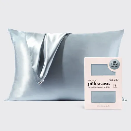 kitsch-satin-kissenbezug-haze-blue-2er-pack-queen-standard-66x48-cm image 1