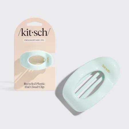 kitsch-flat-cloud-clip-haarklammer-small-sage-leaf image 1