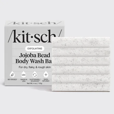 kitsch-jojoba-bead-exfoliating-body-wash-bar-peeling-duschseife-mit-sheabutter image 1