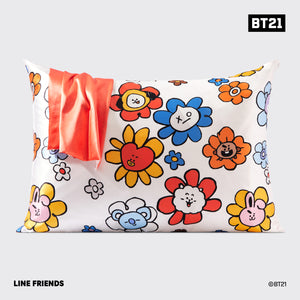 kitsch-x-bt21-satin-kissenbezug-tata-standard image 2