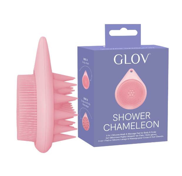 glov-shower-chameleon-3in1-silikon-duschb-rste-k-rper-und-kopfhaut-massage image 1