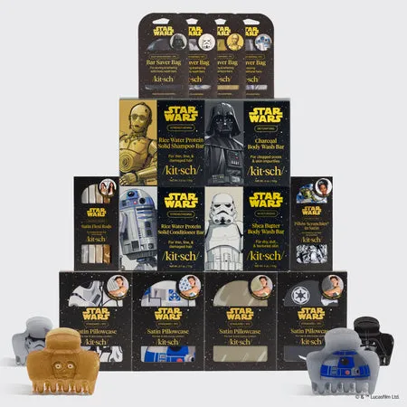 kitsch-star-wars-ultimate-collector-s-bundle-satin-kopfkissenbezug-haar-styling- image 1