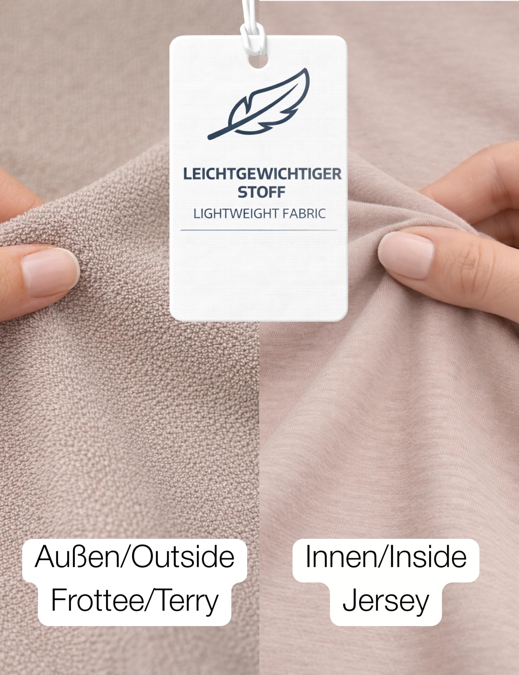 morgenstern-emily-bademantel-damen-mit-rei-verschluss-und-kapuze-frottee-kurz-le image 3