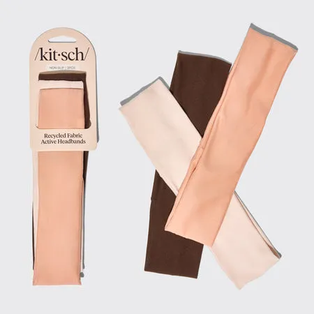 kitsch-rosewood-active-headbands-stirnband-3er-set image 1
