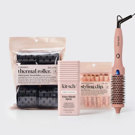 kitsch-frizz-free-blowout-bundle-mit-frizz-shield-spray image 1