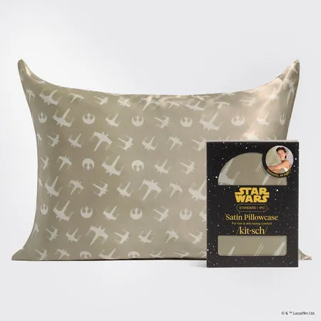 kitsch-star-wars-satin-kopfkissenbezug-rebel-alliance-2er-pack-gold-print-66x48- image 1