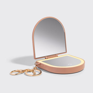 kitsch-terracotta-kompaktspiegel-schl-sselanh-nger-mit-led image 3