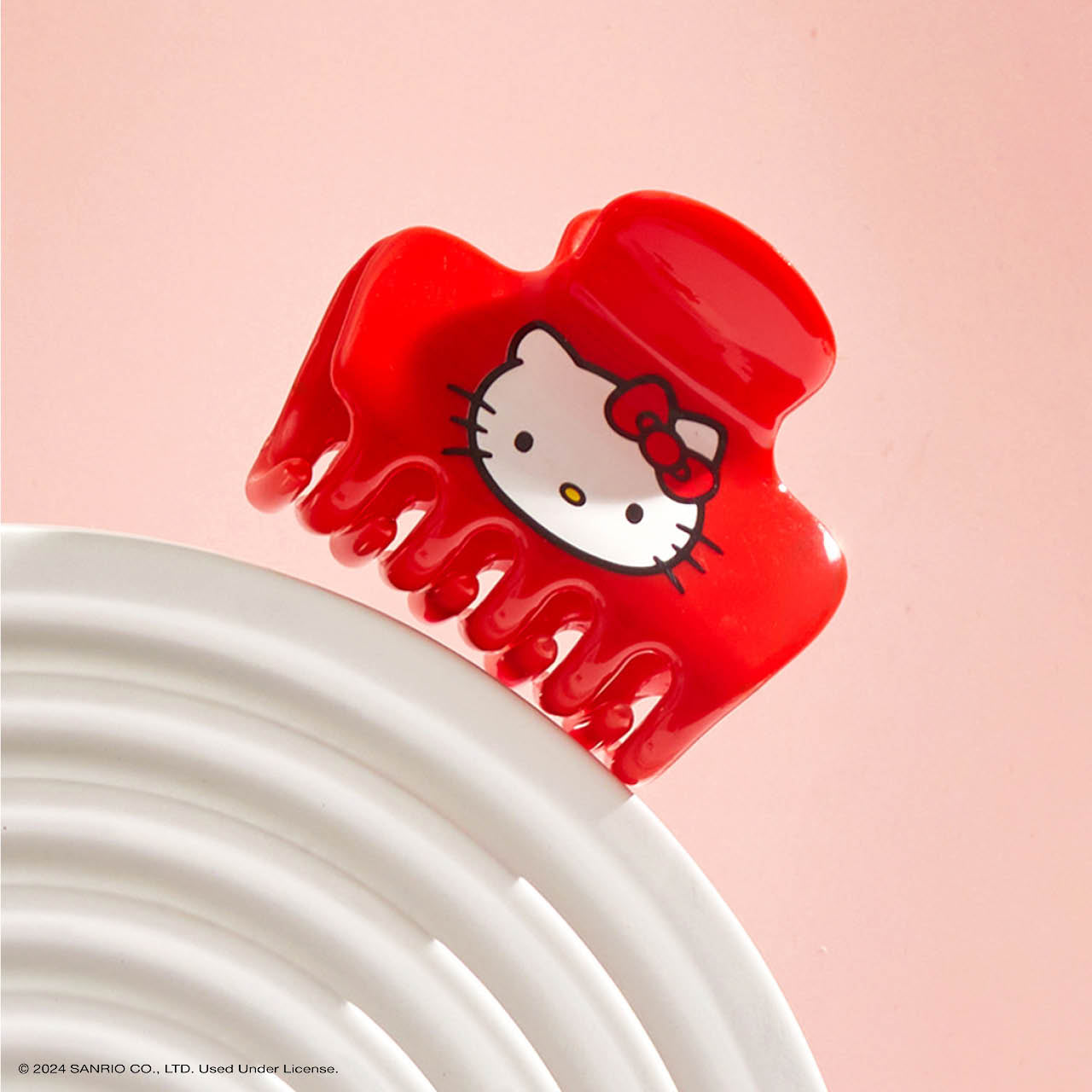 kitsch-x-hello-kitty-recycled-plastic-claw-clip-kitty-face-haarklammer image 6
