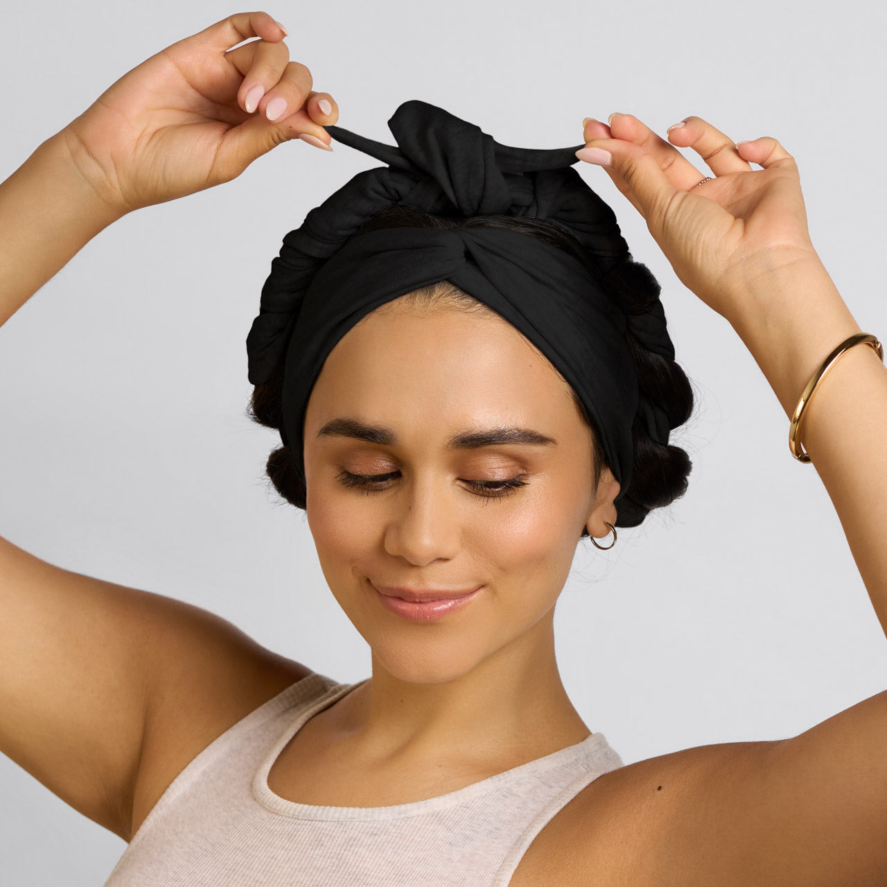 kitsch-set-flow-active-curling-headband-black image 7