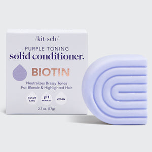 kitsch-purple-shampoo-conditioner-bar-mit-biotin-caddy-bundle-festes-silbershamp image 4