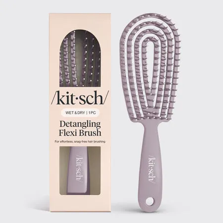 kitsch-soft-violet-detangling-flexi-brush-entwirrb-rste image 1