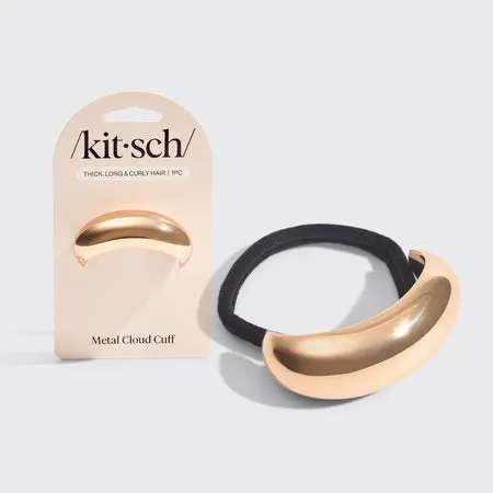 kitsch-gold-metal-cloud-cuff-large-haar-cuff-f-r-volumin-se-z-pfe image 1