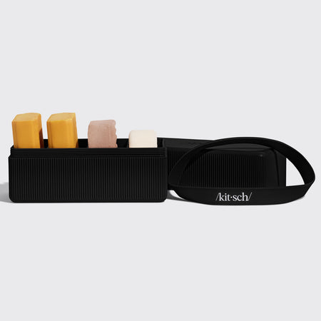 kitsch-4-compartment-travel-case-black-reiseetui-4-f-cher image 1