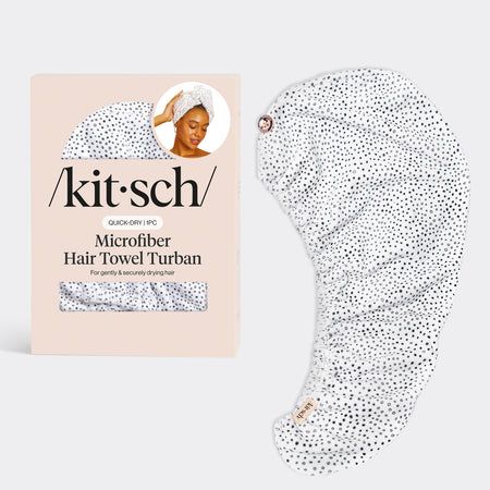 kitsch-microfiber-haartuch-micro-dot image 1