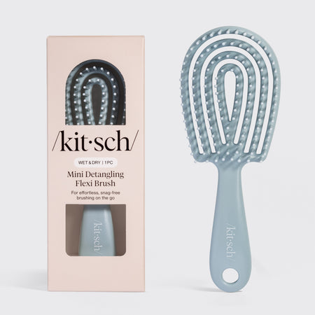 kitsch-haze-blue-detangling-flexi-brush-mini-reise-entwirrb-rste image 1