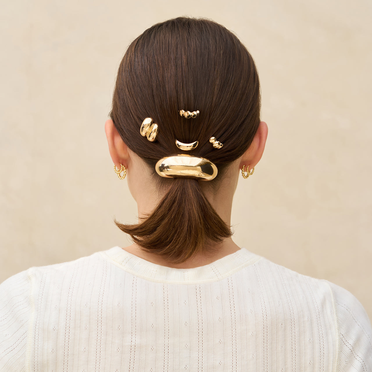 kitsch-gold-metal-pony-pins-haarspangen-3er-set-gold image 4