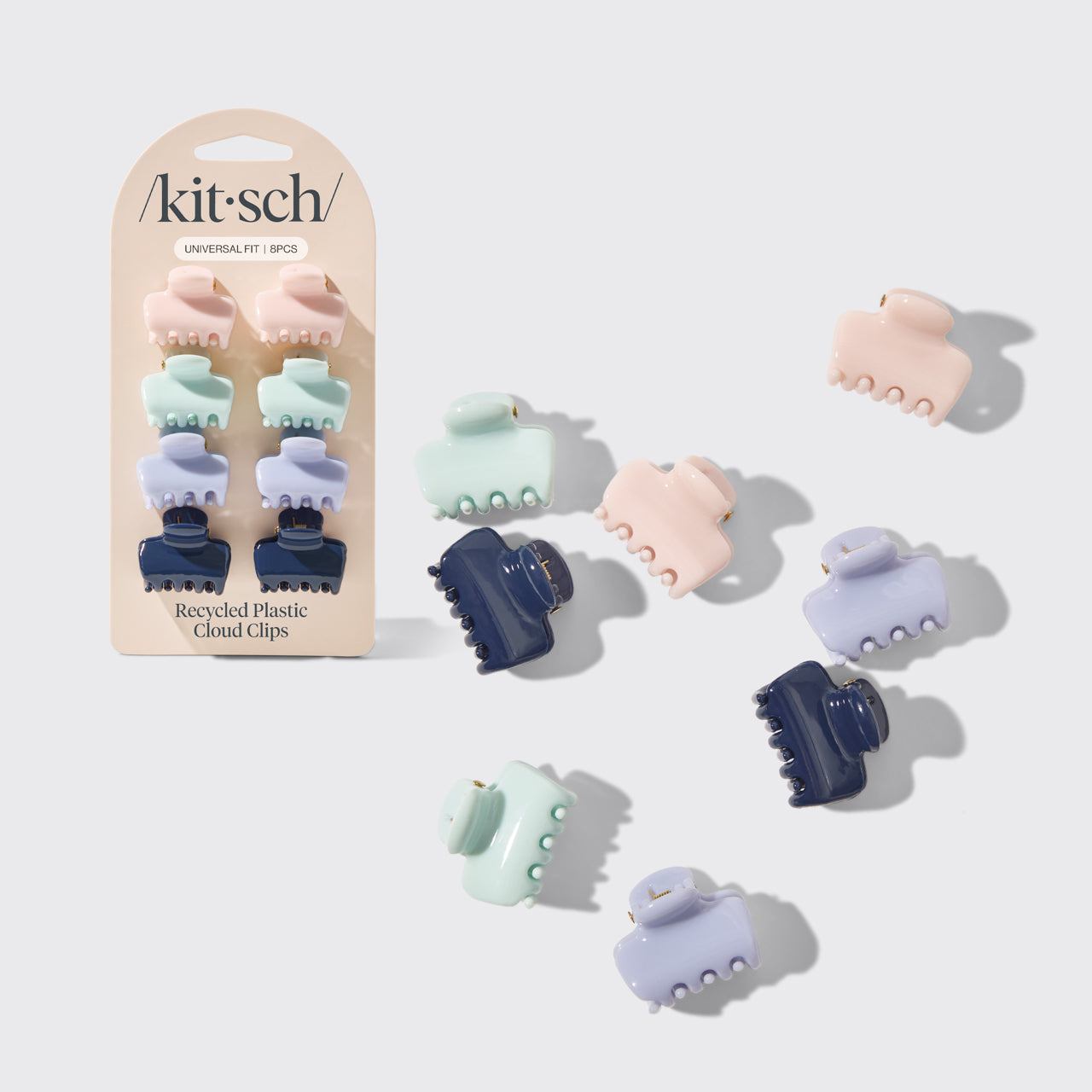 kitsch-garden-bouquet-cloud-claw-clips-8pc-set-mini-mini-haarklammern image 2