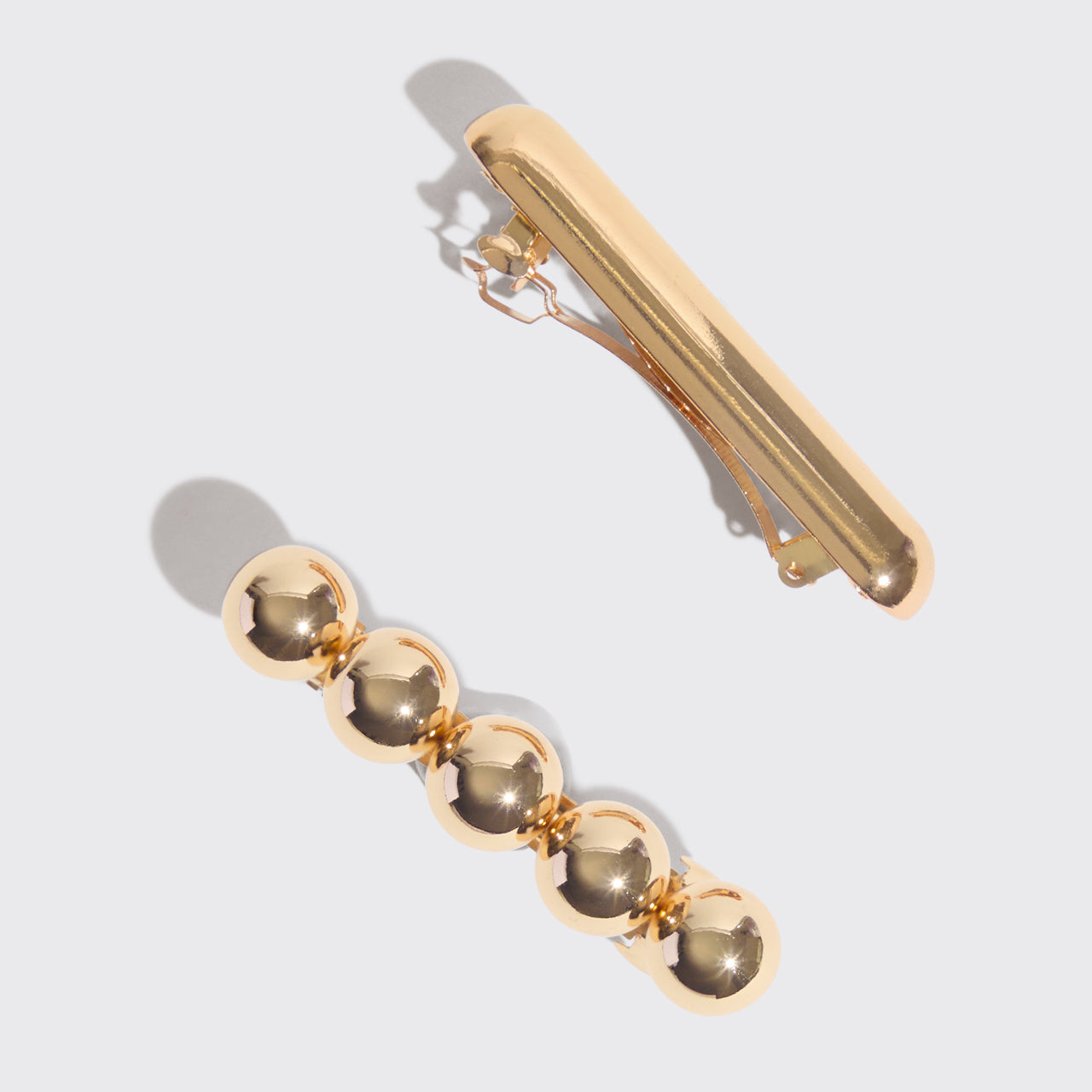 kitsch-gold-metal-barrettes-haarspangen-2er-set image 4