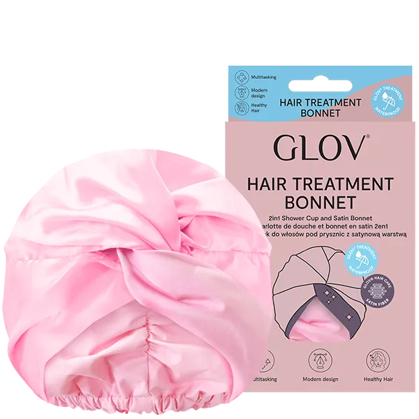 glov-hair-treatment-bonnet-2-in-1-duschhaube-mit-satin image 1