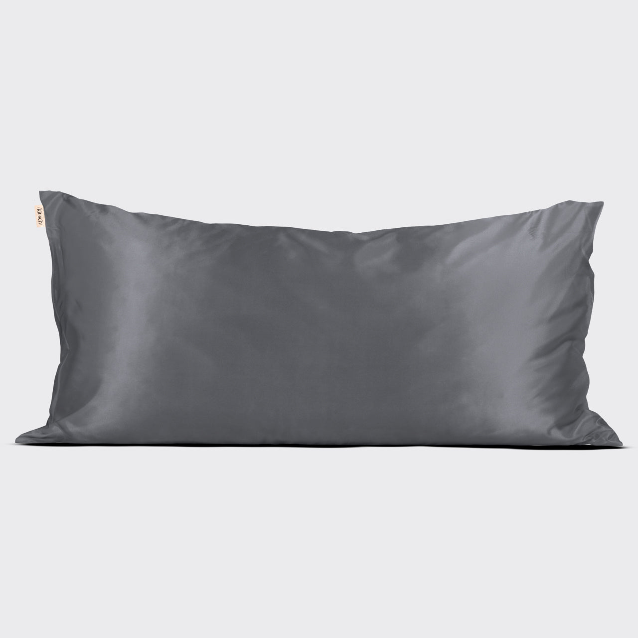 kitsch-satin-kopfkissenbezug-king-charcoal-91x48-cm-einzelbezug image 3