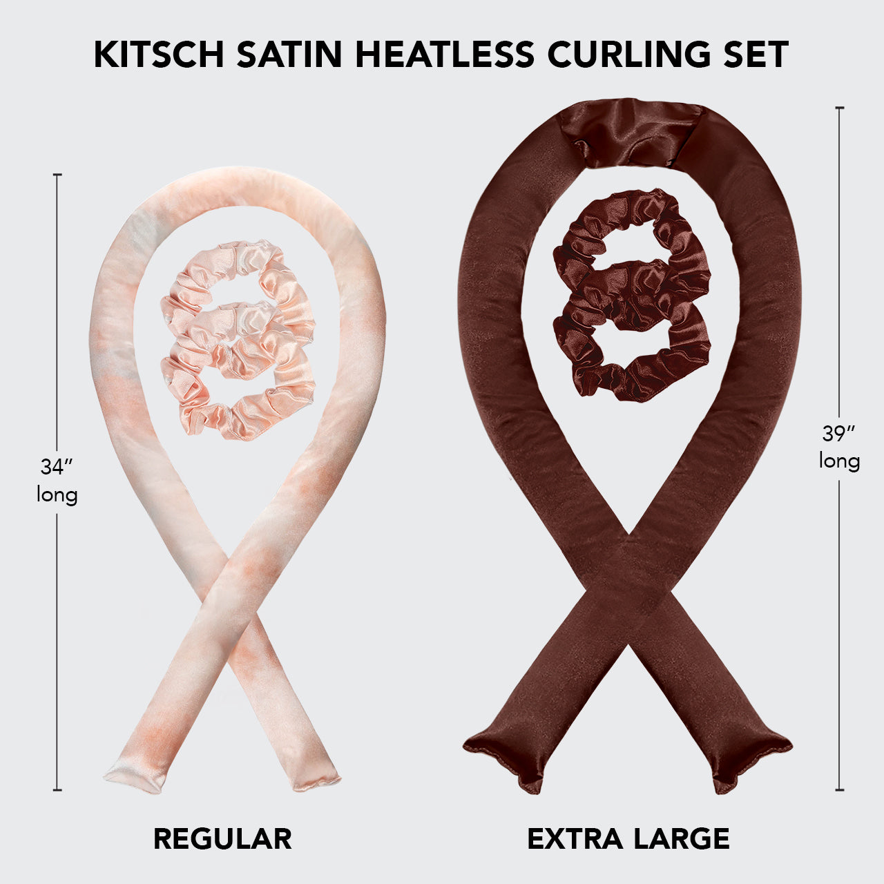 kitsch-chocolate-xl-satin-heatless-curling-set-lockenband-39-inch image 5