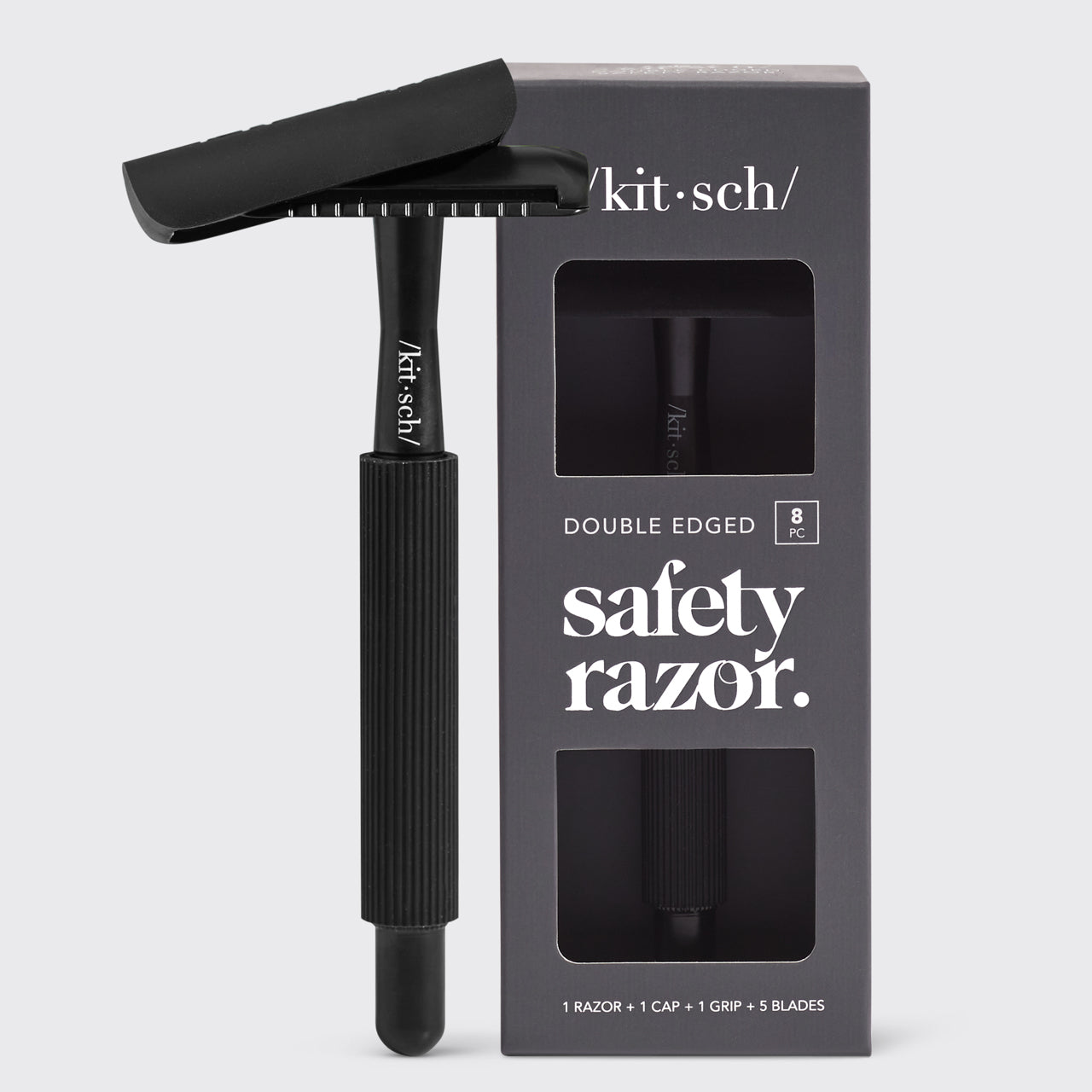 kitsch-black-perfect-glide-safety-razor-rasierhobel image 2