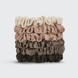 kitsch-eucalyptus-ultra-petite-satin-scrunchies-6er-set-haargummis image 7
