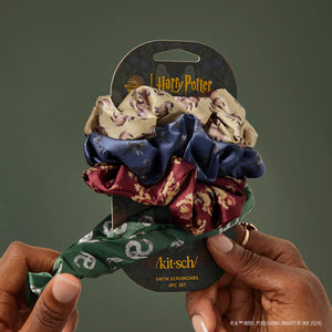 kitsch-x-harry-potter-satin-scrunchies-4er-set-all-houses image 3