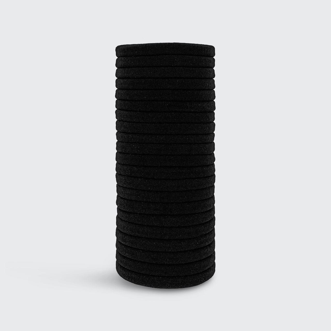 kitsch-black-elastic-haargummis-20er-set-aus-recycling-nylon image 5