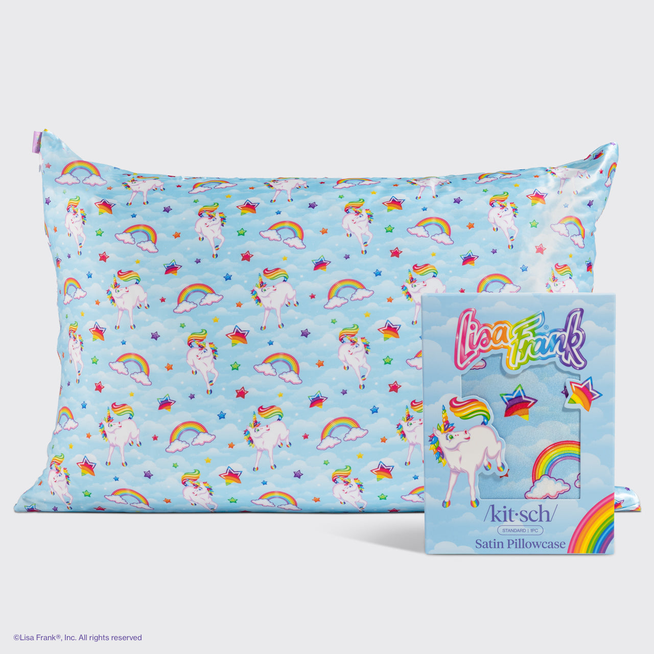 kitsch-x-lisa-frank-satin-kissenbezug-markie-2er-set-queen-standard image 2