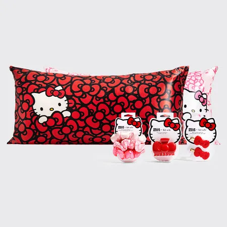 kitsch-x-hello-kitty-king-essentials-bundle-satin-schlaf-und-styling-set image 1
