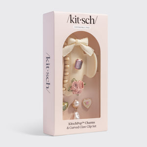 kitsch-kitschpop-curved-claw-clip-charms-in-pearlized-cream-gebogene-haarklammer image 7