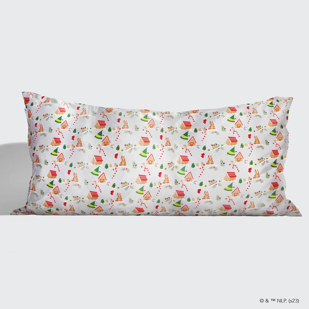 kitsch-x-elf-satin-pillowcase-periwinkle-christmas-king-satin-kissenbezug image 6