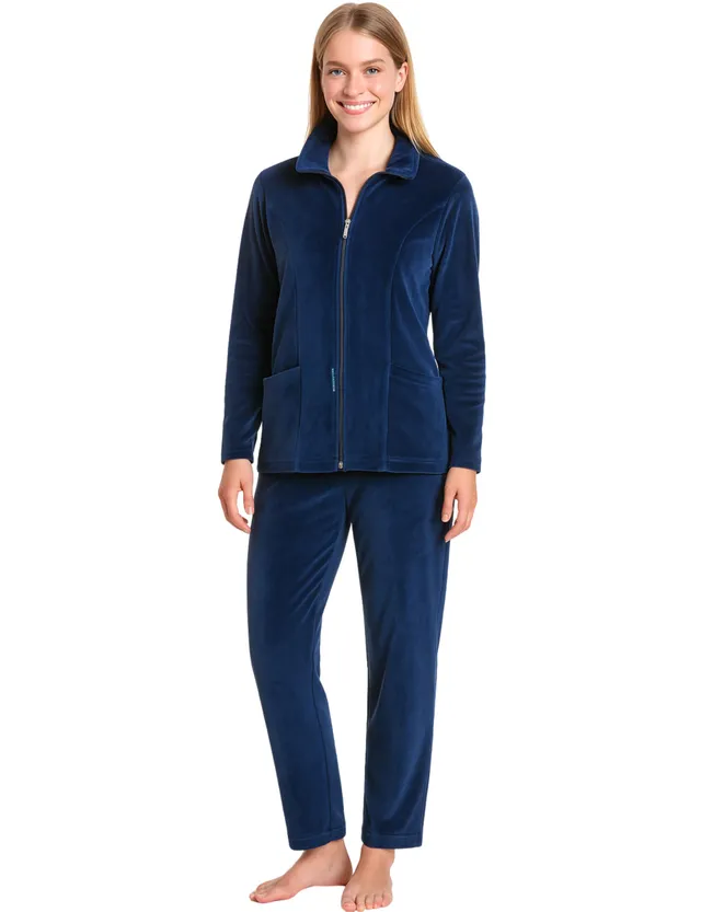 morgenstern-hausanzug-damen-set-2-teilig-nicki-freizeitanzug image 1