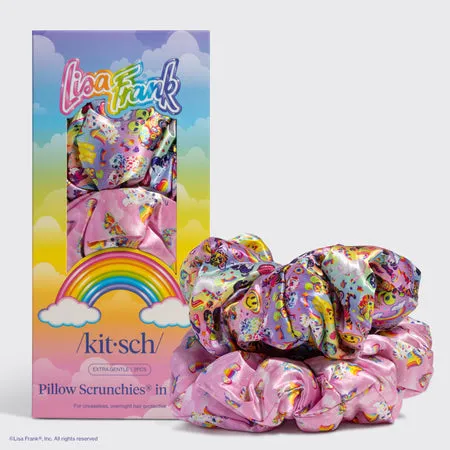 kitsch-lisa-frank-x-kitsch-pillow-scrunchies-satin-2er-set-the-fantastic-world image 1