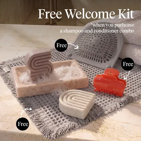 kitsch-summer-welcome-kit-bar-combos-shampoo-conditioner-set image 1