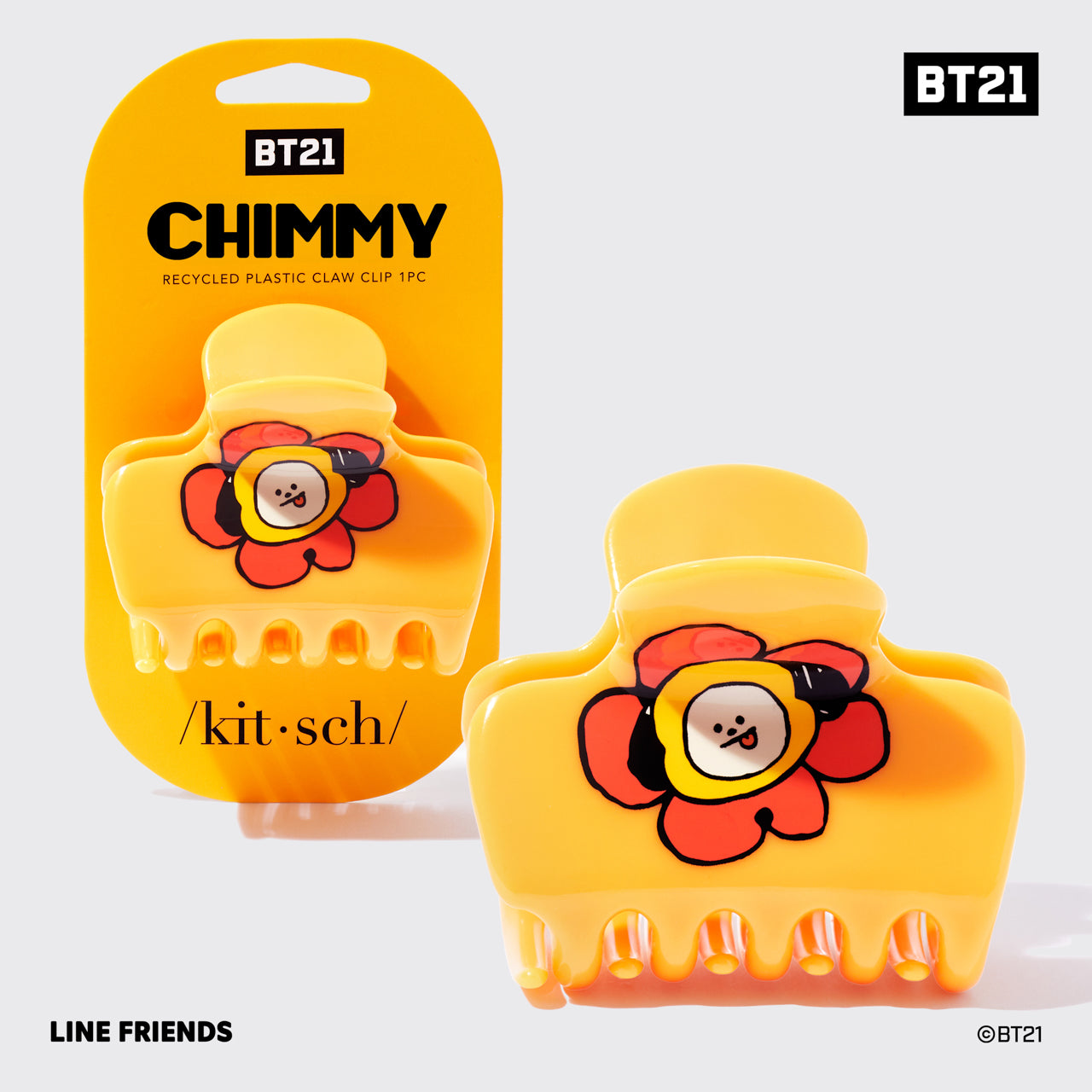 kitsch-x-bt21-cloud-claw-clip-haarklammer-chimmy image 2