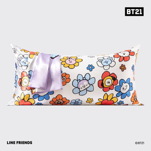 kitsch-x-bt21-satin-kopfkissenbezug-mang-king image 8